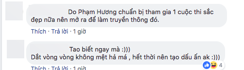 Phạm Hương,Phạm Hương mở lại Facebook,sao Việt